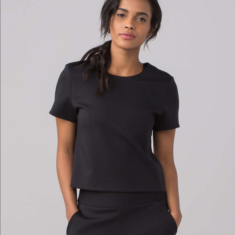 Lululemon Shaped Short Sleeve Shirt